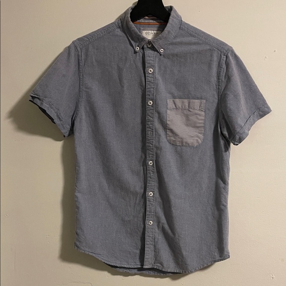 Cactus Other - Cactus Gray Casual Button-Down Shirt